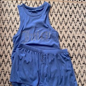 Juicy Couture Ripped Pajama Set